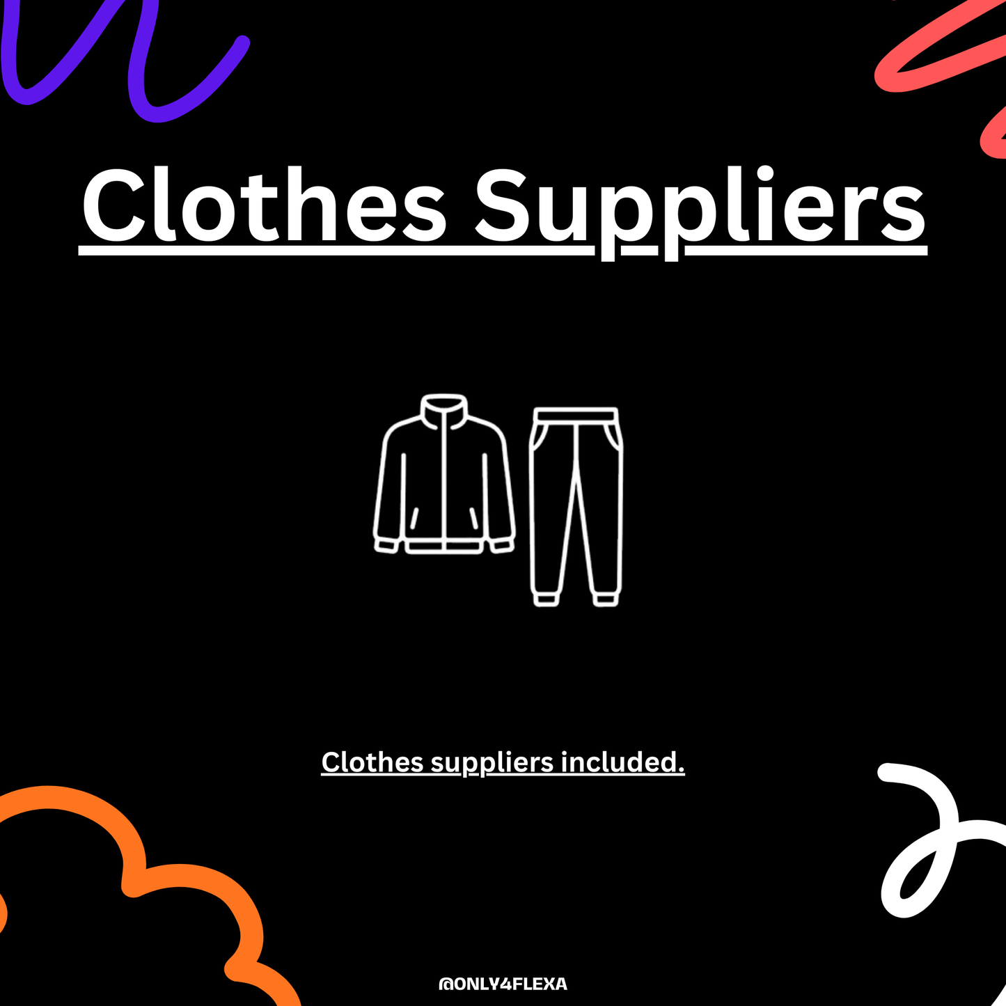 Clothing Supplier Access