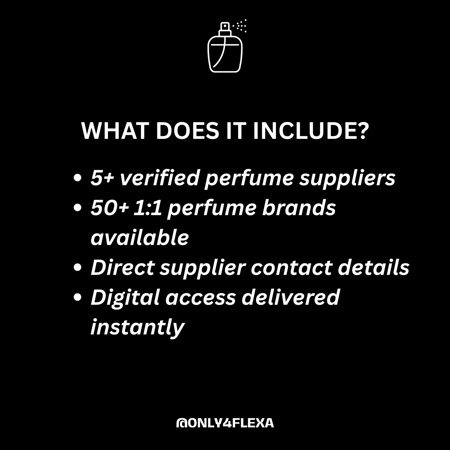 Perfume Suppliers Access