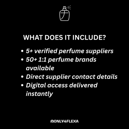 Perfume Suppliers Access
